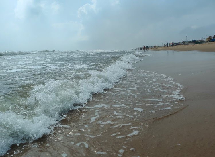 Edward Elliot's Beach, Tamil Nadu, India